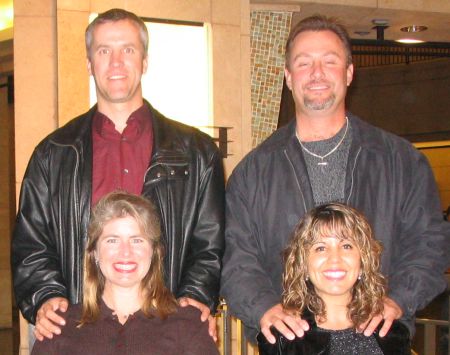 Kirk, Donna, James & Gia at the Kodak Theatre
