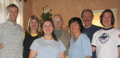 Kirk & Donna with Marty & his family