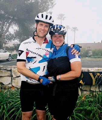 Kirk & Donna at top of PV Switchbacks