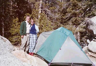 Camping in Mount San Jacinto Wilderness Area