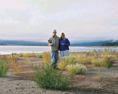 Kirk & Donna at Campsite  Colorado in AM