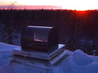 Fort Yukon Dome & Sunset