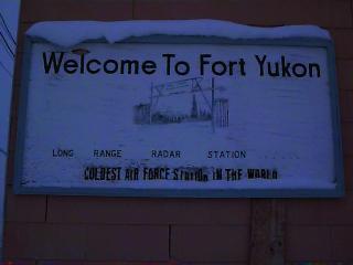 Fort Yukon Sign